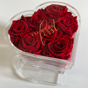 Forever Roses & Heart Jewelry Box