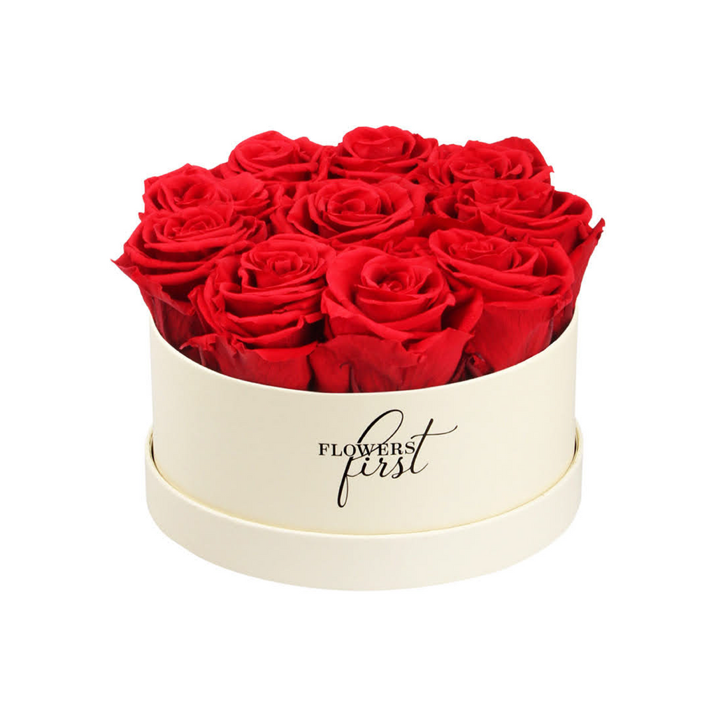 Forever Roses & M Table Size Beige Box