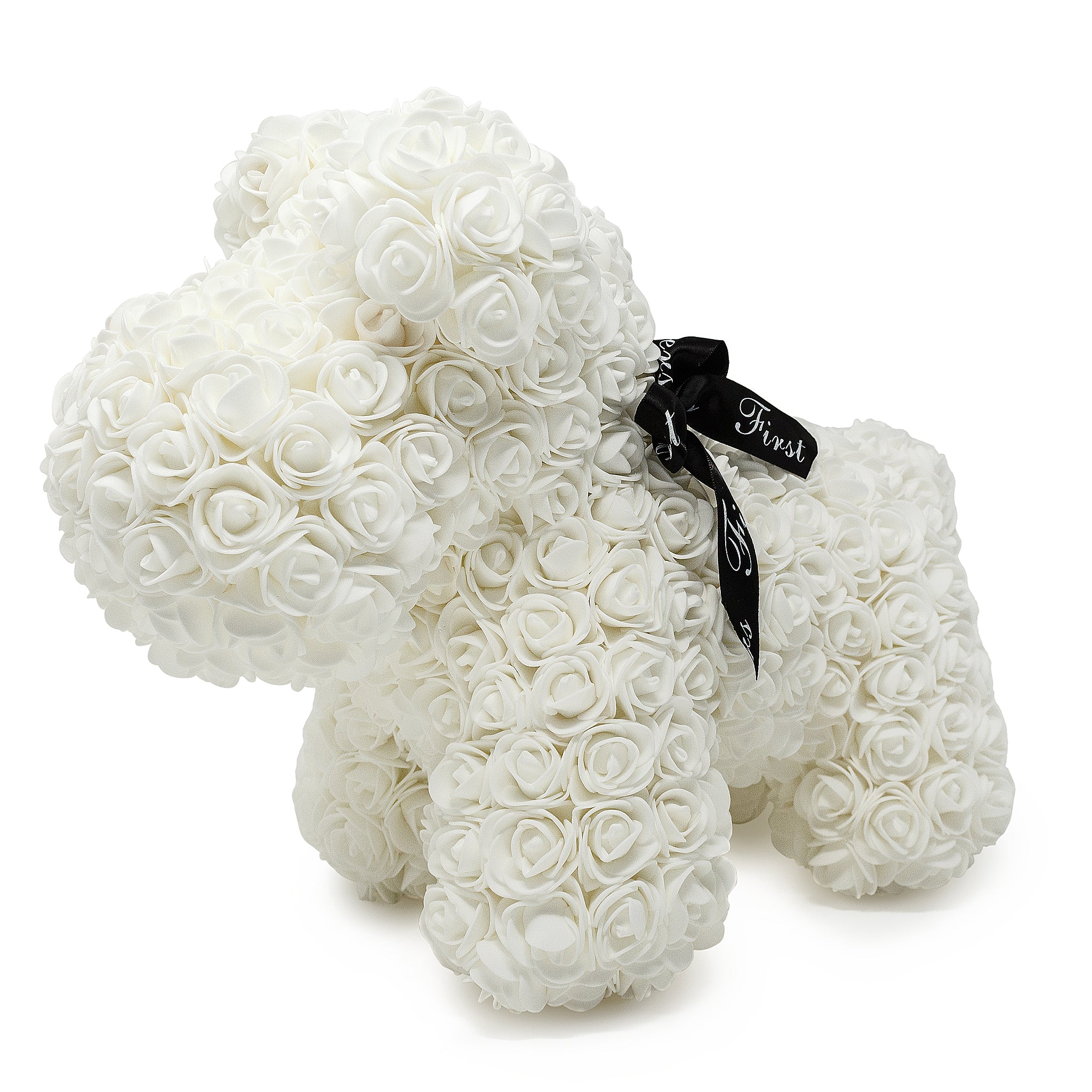 White Luxury Rose Puppy -2