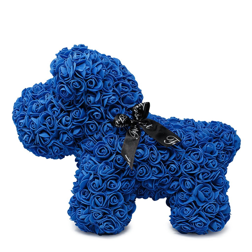 Royal Blue Luxury Rose Puppy -1