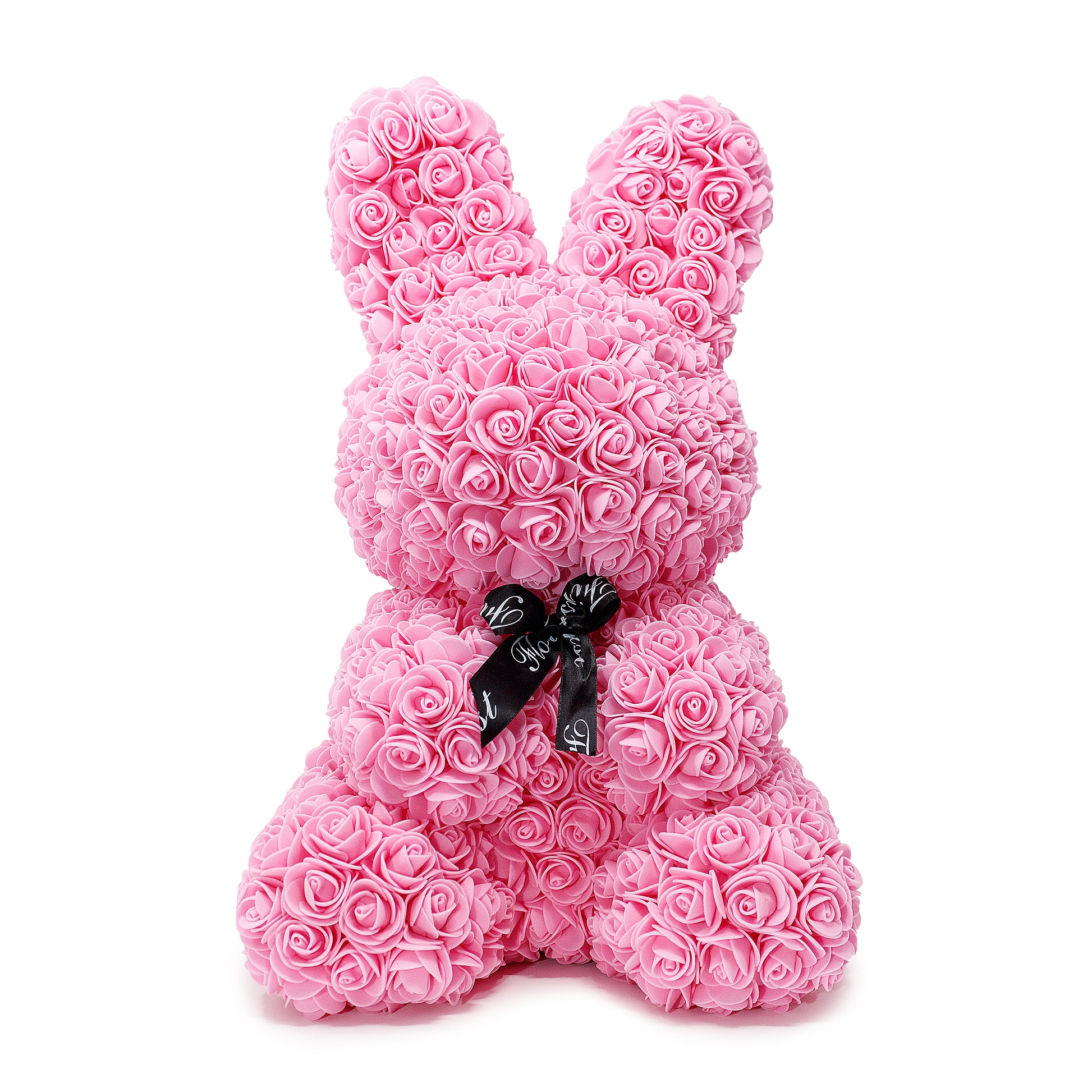Pink Luxury Handmade Rose Bunny -1