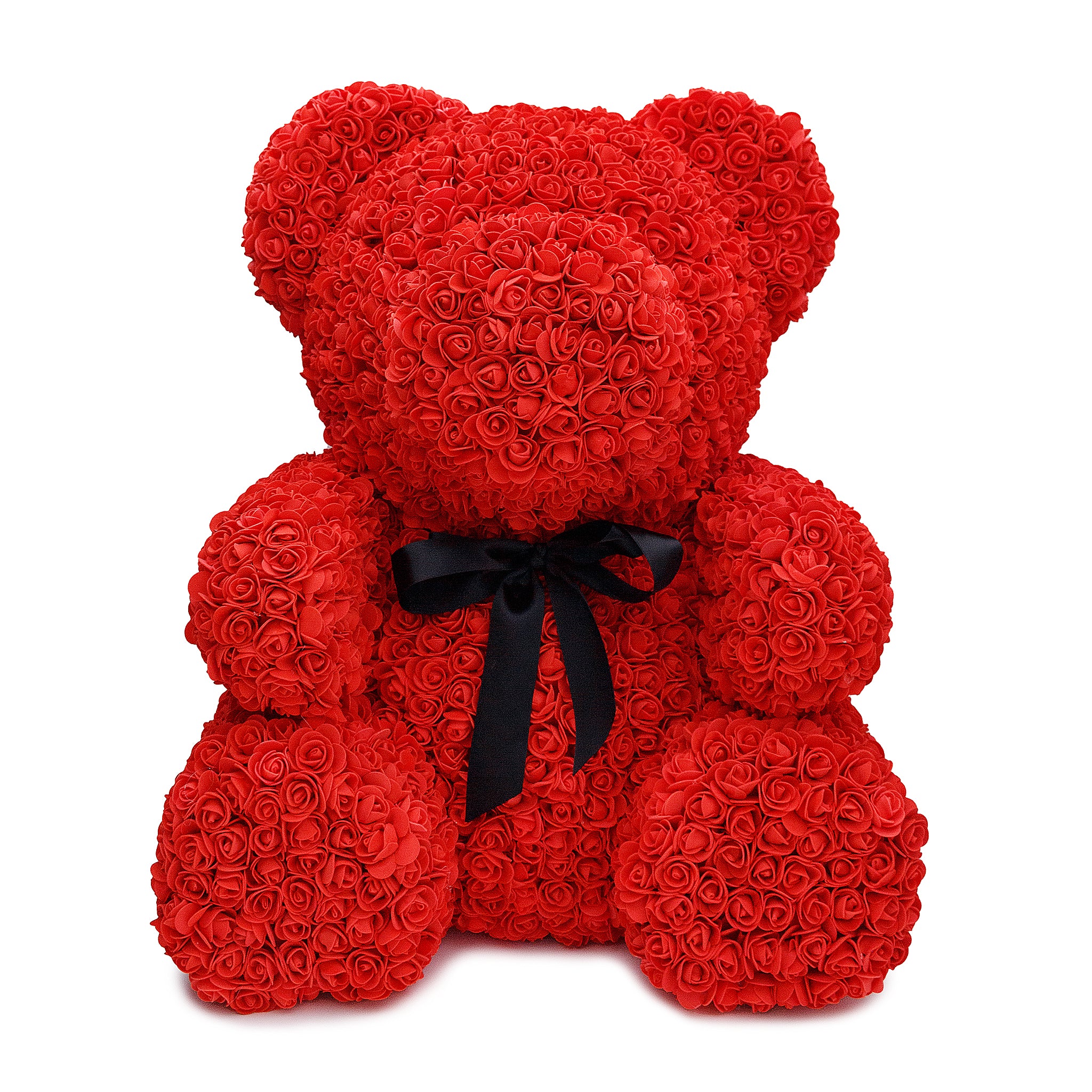 Big rose deals teddy bear