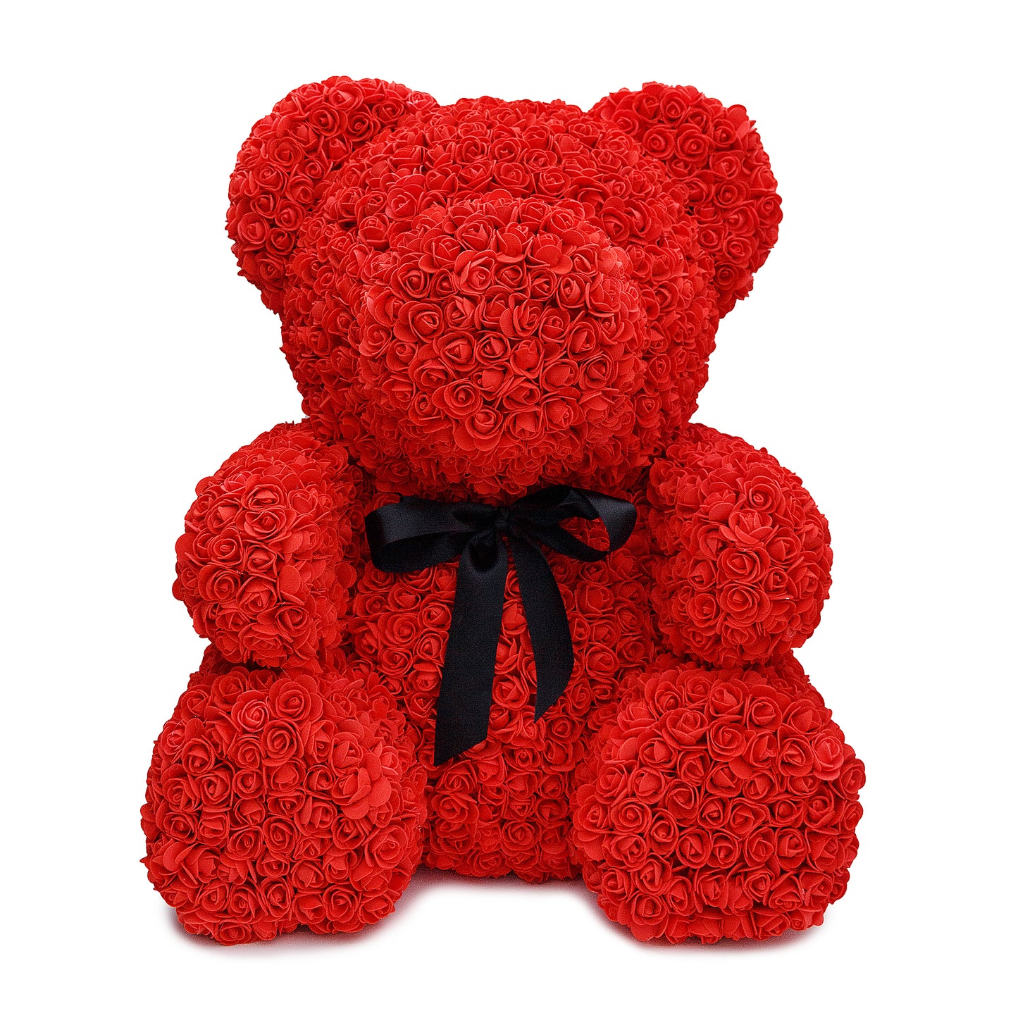 BIG Red Luxury Handmade Rose Teddy Bear -1