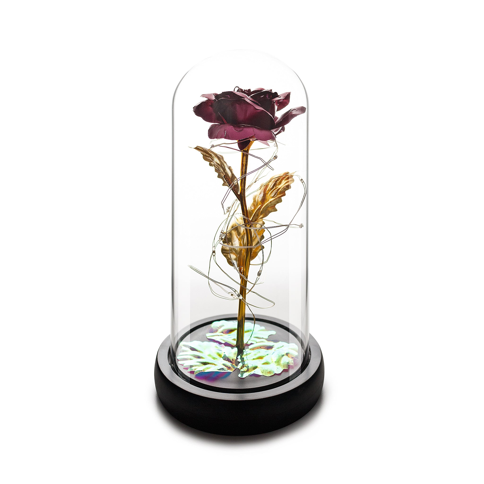 Fuchsia Rose &amp; LED