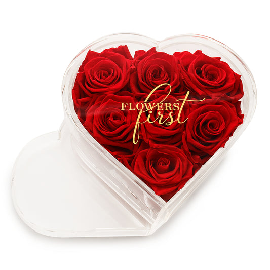 Forever Roses & Heart Jewellery Box